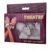 Наручники с белой меховой опушкой - ToyFa - купить с доставкой в Ноябрьске