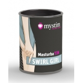 Компактный мастурбатор MasturbaTIN Swirl Girl - MyStim - в Ноябрьске купить с доставкой