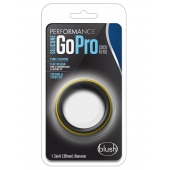Черно-желтое силиконовое эрекционное кольцо Silicone Go Pro Cock Ring - Blush Novelties - в Ноябрьске купить с доставкой