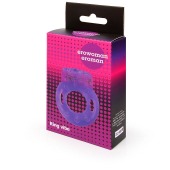 Фиолетовое эрекционное виброкольцо с бабочкой - Erowoman-Eroman - в Ноябрьске купить с доставкой