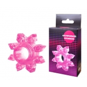 Розовое эрекционное кольцо Cockring star - Erowoman-Eroman - в Ноябрьске купить с доставкой