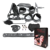 Чёрно-серебристый набор БДСМ - Секс-кукла с вибрирующей вагиной и анусом Jamie Lynn CyberSkin Vibrating Doll with Pussy   Ass - купить с доставкой в Ноябрьске