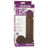 Насадка-реалистик Vac-U-Lock 8  ULTRASKYN Cock - 20,6 см. - Doc Johnson - купить с доставкой в Ноябрьске