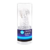 Закрытая прозрачная насадка на пенис Crystal Sleeve Faraon - 13,5 см. - Erowoman-Eroman - в Ноябрьске купить с доставкой