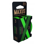 Презервативы в железном кейсе MAXUS Mixed - 3 шт. - Maxus - купить с доставкой в Ноябрьске