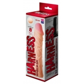 Насадка на пояс Harness RED LINE - 21,5 см. - LOVETOY (А-Полимер) - купить с доставкой в Ноябрьске