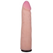 Телесная насадка на Harness с коннектором GREEN LINE - 17,5 см. - LOVETOY (А-Полимер) - купить с доставкой в Ноябрьске