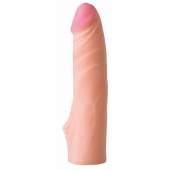 Телесная насадка на Harness с коннектором RED LINE  - 19,5 см. - LOVETOY (А-Полимер) - купить с доставкой в Ноябрьске