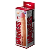 Телесная насадка на Harness с коннектором RED LINE  - 21 см. - LOVETOY (А-Полимер) - купить с доставкой в Ноябрьске