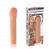 Реалистичная насадка для увеличения члена - 20 см. - Erotic Fantasy - в Ноябрьске купить с доставкой