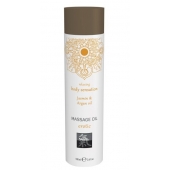 Массажное масло с ароматом жасмина с добавлением арганового масла - 100 мл. - Shiatsu - купить с доставкой в Ноябрьске