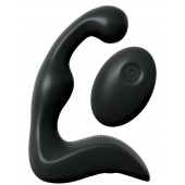 Черный вибромассажер простаты с пультом ДУ Control P-Spot Pro - Pipedream - в Ноябрьске купить с доставкой