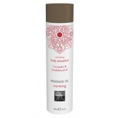 Массажное масло с ароматом кориандра с добавлением сандалового масла - 100 мл. - Shiatsu - купить с доставкой в Ноябрьске