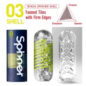 Мастурбатор SPINNER Shell - Tenga - в Ноябрьске купить с доставкой