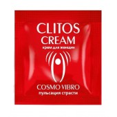 Пробник возбуждающего крема для женщин Clitos Cream - 1,5 гр. - Биоритм - купить с доставкой в Ноябрьске