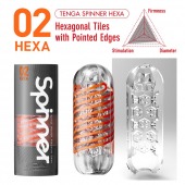 Мастурбатор SPINNER Hexa - Tenga - в Ноябрьске купить с доставкой