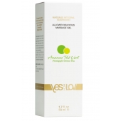 Универсальный массажный гель 3-в-1 Allover Delicious с ароматом ананаса и зеленого чая - 50 мл. - YESforLOV - купить с доставкой в Ноябрьске