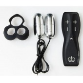 Черный инновационный мужской вибростимулятор JETT - Hot Octopuss - в Ноябрьске купить с доставкой