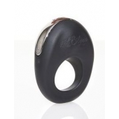 Черное эрекционное виброкольцо ATOM - Hot Octopuss - в Ноябрьске купить с доставкой