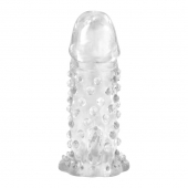 Насадка удлинитель с пупырышками и усиками - 13 см. - Baile - в Ноябрьске купить с доставкой