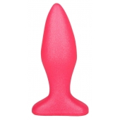Розовая анальная пробка - 11,5 см. - LOVETOY (А-Полимер)