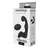 Черный вибромассажер простаты REMOTE BOOTY PLEASER - Dream Toys - в Ноябрьске купить с доставкой
