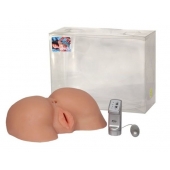 Реалистичная попка из неоскин с вибрацией - LOVETOY (А-Полимер) - в Ноябрьске купить с доставкой