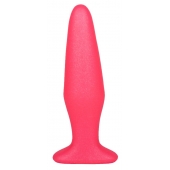 Розовая анальная пробка - 14 см. - LOVETOY (А-Полимер)