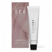 Лубрикант на водной основе Slow Sex Anal Play Gel - 30 мл. - Bijoux Indiscrets - купить с доставкой в Ноябрьске