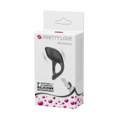 Черное перезаряжаемое эрекционное кольцо Gemma - Baile - в Ноябрьске купить с доставкой