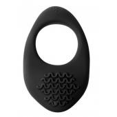 Черное эрекционное виброкольцо Pure Passion Moonshine - Lola Games - в Ноябрьске купить с доставкой