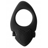 Черное эрекционное виброкольцо Pure Passion Sunset - Lola Games - в Ноябрьске купить с доставкой