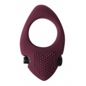 Бордовое эрекционное виброкольцо Pure Passion Sunset - Lola Games - в Ноябрьске купить с доставкой