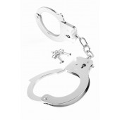 Металлические серебристые наручники Designer Metal Handcuffs - Pipedream - купить с доставкой в Ноябрьске