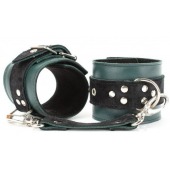 Изумрудные оковы на ноги Ladys Arsenal на карабинах - БДСМ Арсенал - купить с доставкой в Ноябрьске