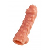 Насадка на фаллос с крупными бугорками EXTREME SLEEVE - 17,6 см. - KOKOS - в Ноябрьске купить с доставкой