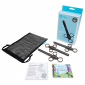 Набор из 3 черных шприцев для лубриканта - b-Vibe - купить с доставкой в Ноябрьске