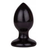 Черный анальный плаг Glide M - 10,3 см. - LOVETOY (А-Полимер)