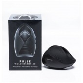 Черный инновационный мужской вибратор PULSE SOLO ESSENTIAL - Hot Octopuss - в Ноябрьске купить с доставкой