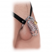 Кольцо верности Extreme Chastity Belt с фиксацией головки - Pipedream - купить с доставкой в Ноябрьске