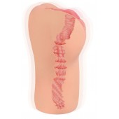 Телесный мастурбатор-вагина с рельефом BELLANA - KOKOS - в Ноябрьске купить с доставкой