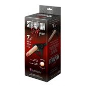 Пояс-трусики с насадкой Soft-Prince - 18,5 см. - LOVETOY (А-Полимер) - купить с доставкой в Ноябрьске