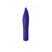 Синий мини-вибратор BonBon’s Powerful Spear - 15,2 см. - Lola Games