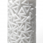 Белый 3D мастурбатор PILE - Tenga - в Ноябрьске купить с доставкой