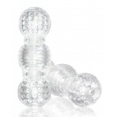 Прозрачный фигурный мастурбатор Master Stroker - Blush Novelties - в Ноябрьске купить с доставкой