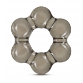 Дымчатое эрекционное кольцо Stay Hard Thick Bead Cock Ring - Blush Novelties - в Ноябрьске купить с доставкой