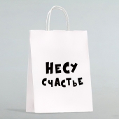 Подарочный пакет  Романтичная парочка  - 30 х 24 см. - UPAK LAND - купить с доставкой в Ноябрьске