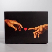 Складная коробка Love - 16 х 23 см. - Сима-Ленд - купить с доставкой в Ноябрьске