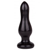 Черная анальная пробка MAGNUM 12 - 12 см. - LOVETOY (А-Полимер)