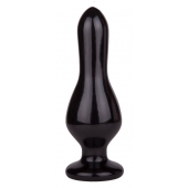 Черная анальная пробка MAGNUM 15 - 16 см. - LOVETOY (А-Полимер)